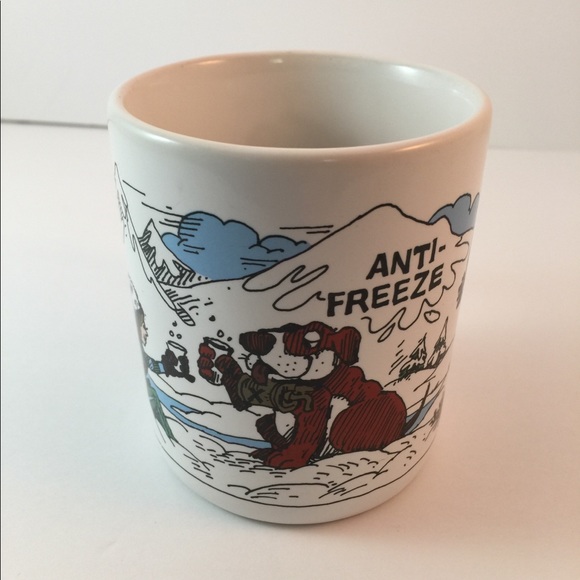 Gary Patterson Anti-Freeze Cartoon-St. Bernard-Mug - Picture 2 of 8